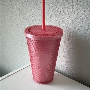 Starbucks Matte Mauve Pink Studded Grande Tumbler